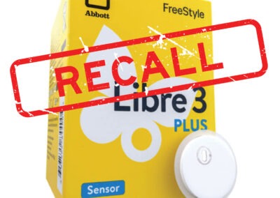 Recall Alert: FreeStyle Libre 3 Sensor and/or Freestyle Libre 3 Plus Sensor