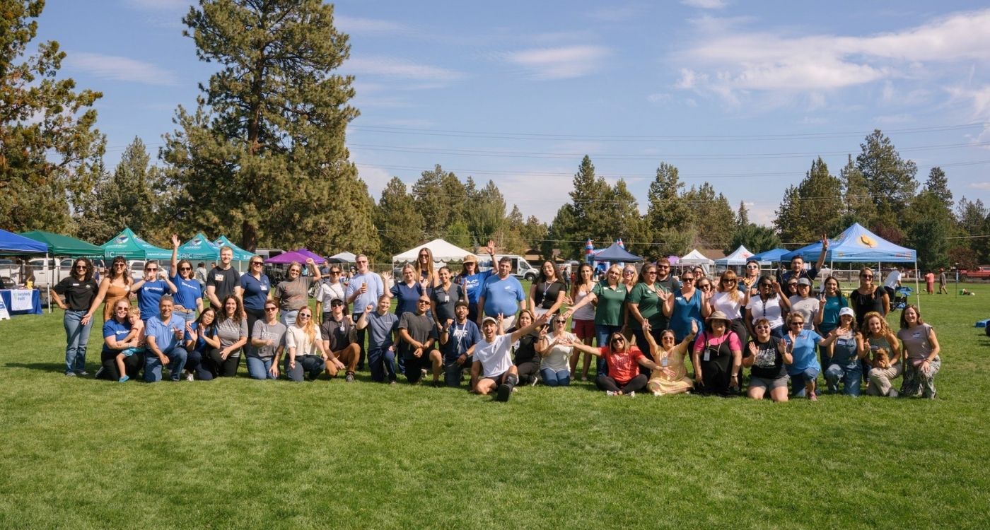 Group of attendees and participants and the Health and Wellness Fair.