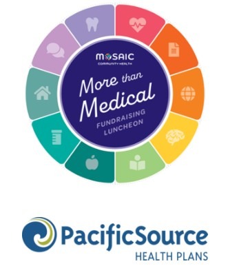 Mosaic Recibe una donación de 10.000 dólares de PacificSource para el almuerzo inaugural de recaudación de fondos